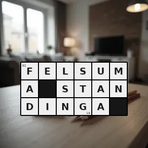 Hasło krzyżówkowe standing - felsuma standinga – rozwiązanie, synonimy, podpowiedzi i definicje krzyżówkowe